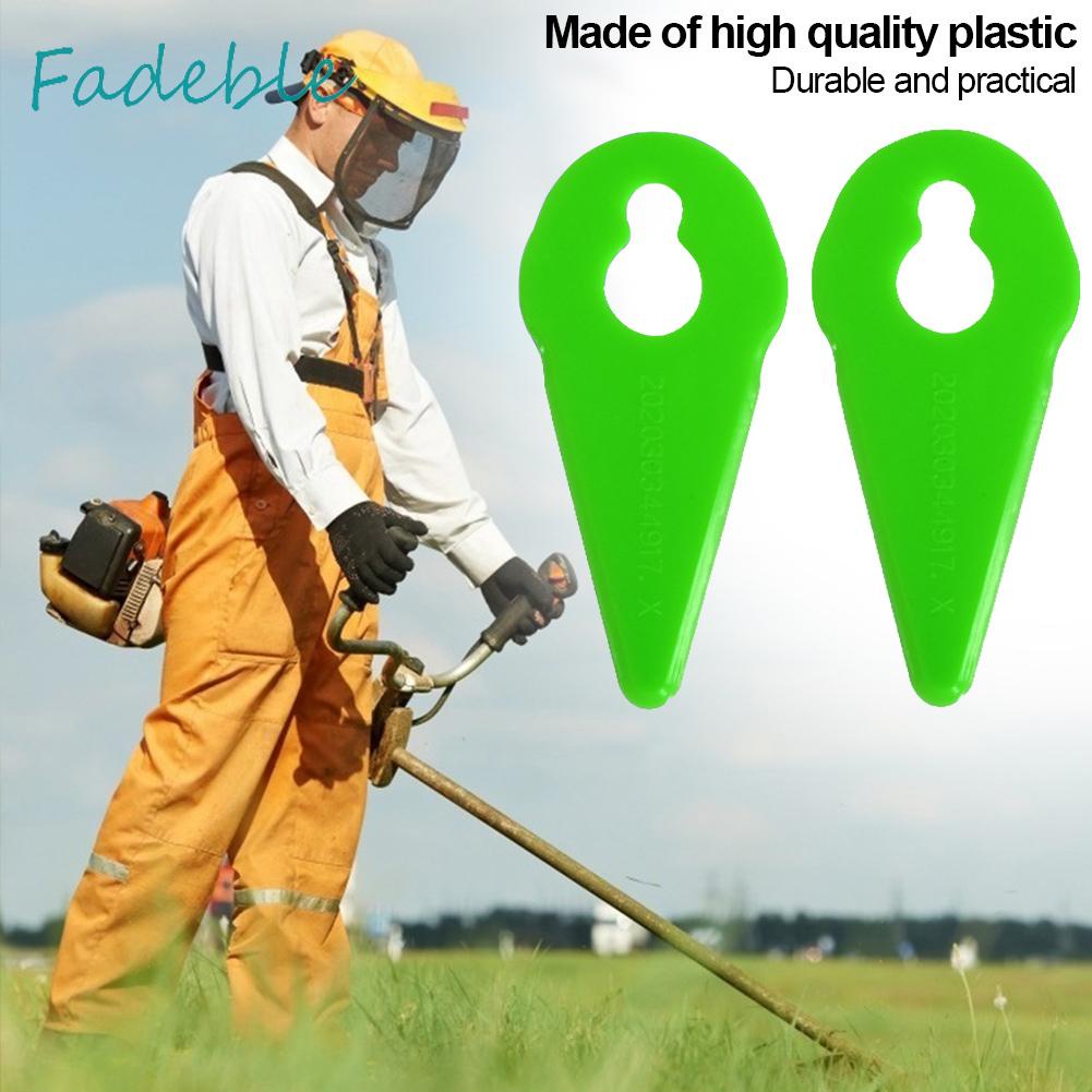 Set 10 / 50 Lưỡi Dao 70mm Bằng Nhựa Cho Máy Cắt Cỏ Gtech GT Series