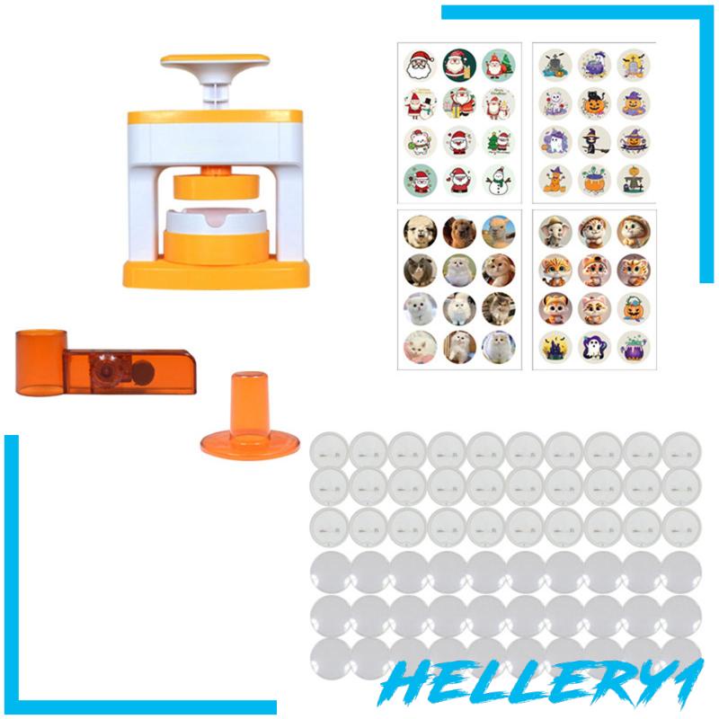 Bộ Huy Hiệu Cài Áo Hình Tròn Có Thể Thay Đổi Nhiều Hình Dạng Siêu Bền Tiện Dụng DIY