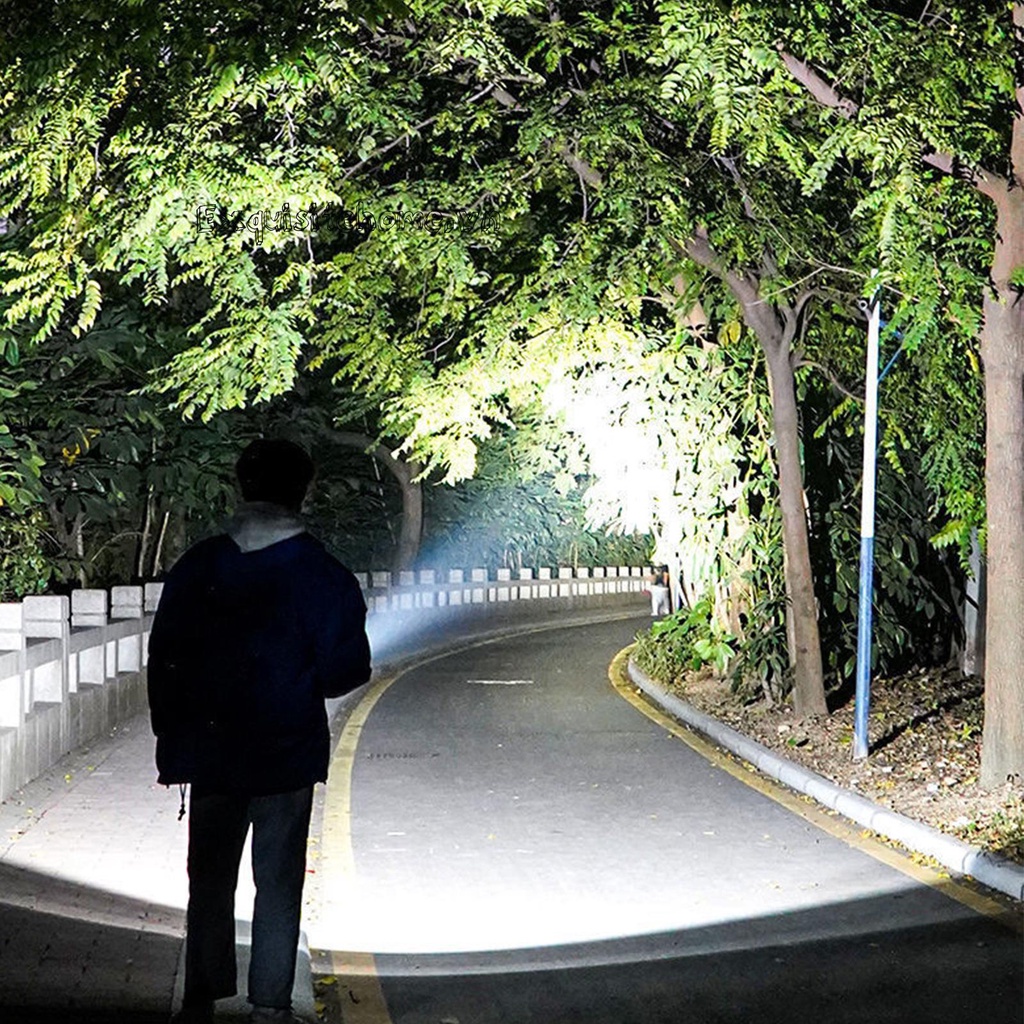 Đèn Pin Mini 6 Bóng 300LM 4W 800mAh Siêu Sáng