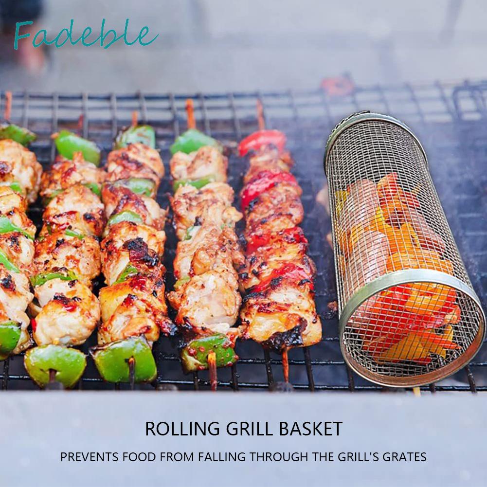 Bộ 2 Rổ Tròn Nướng BBQ Đa Năng