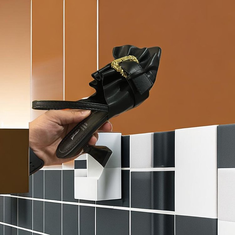 Giày Cao Gót Mũi Vuông Thiết Kế Mới Thời Trang Dành Cho Nữ