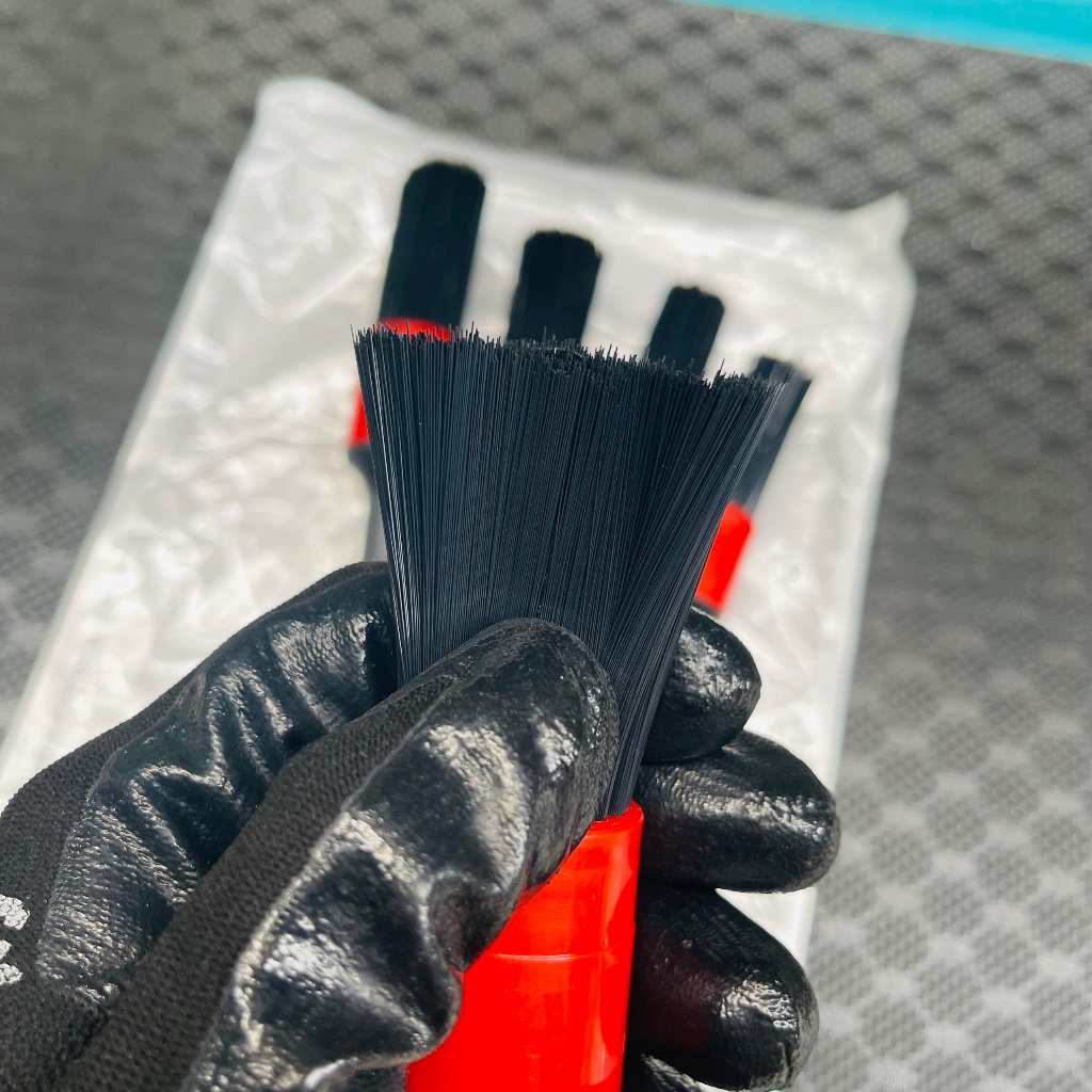 Bộ 5 Cọ Rửa Xe Máy, Xe Oto Chi Tiết, Lông Nhựa