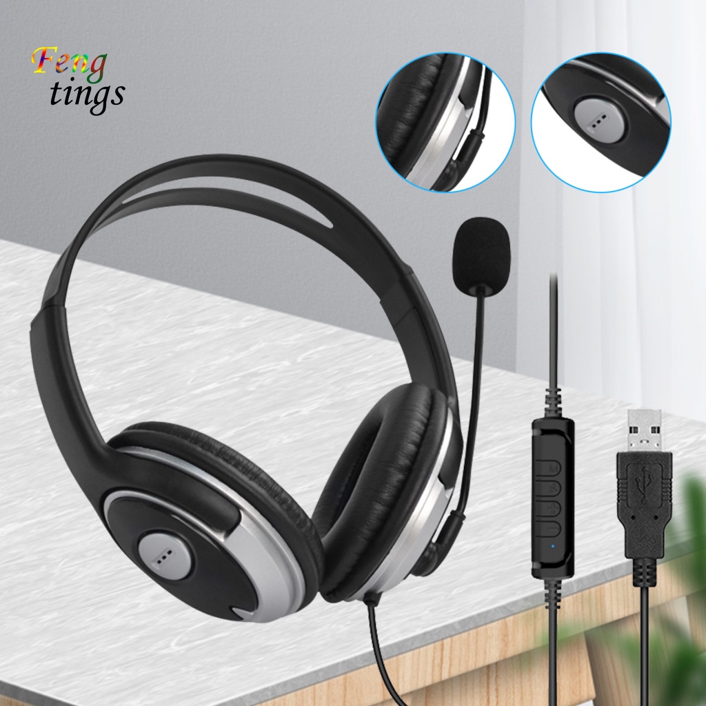 Tai Nghe Nhét Tai 330 Chống Ồn Âm Thanh Siêu Trầm Có Dây USB Màu Đen Cho Máy Tính