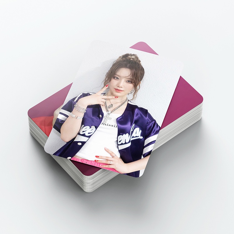 I-DLE Card Set 55 Tấm Thẻ Ảnh 2023 WORLD TOUR Kpop Lomo Card Hình Nhóm Nhạc