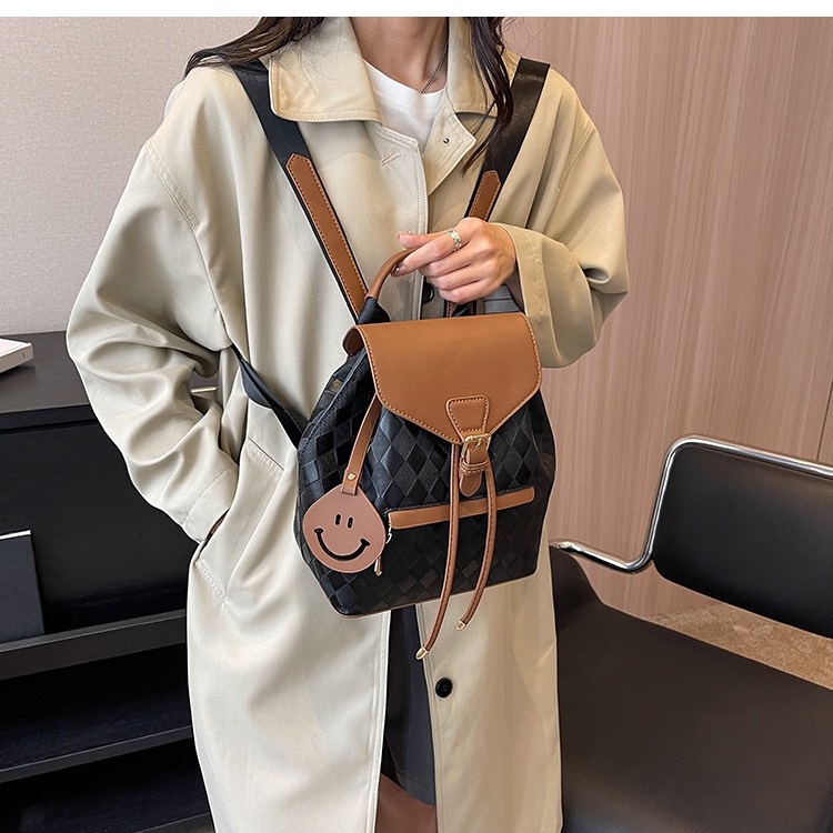 Balo nữ mini đi chơi du lịch đeo vai đi học phong cách hàn quốc Eva Bag