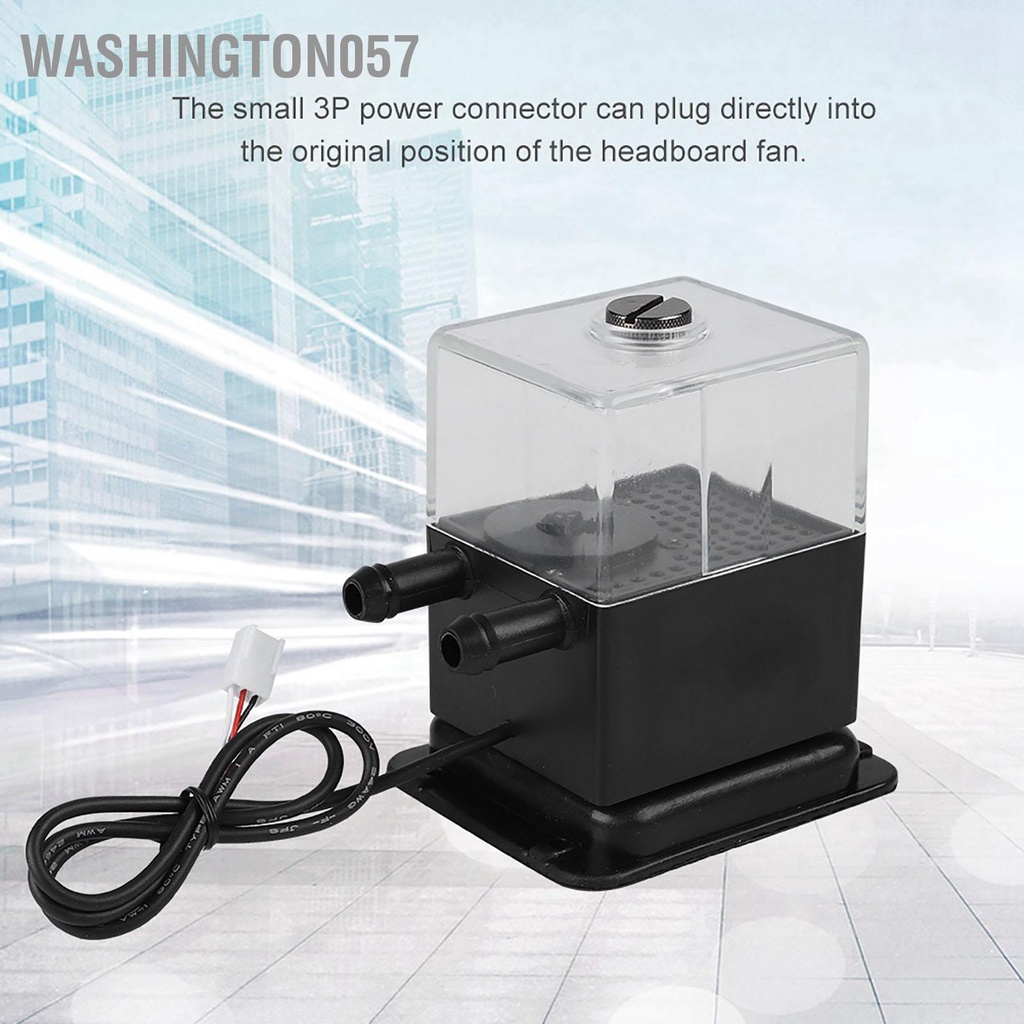 Washington057 Bộ Máy Bơm Nước Siêu Yên Tĩnh Cho CPU PC Hệ Thống Làm Mát Bằng Chất Lỏng Phụ Kiện Tính