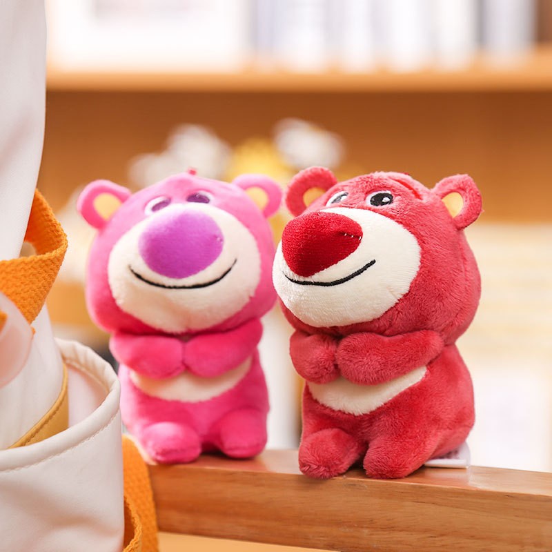 Móc Khóa Gấu Nhồi Bông Dễ Thương Phong Cách Hàn Quốc