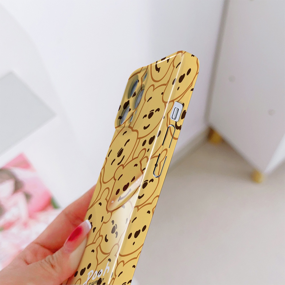 Compatible With Samsung Galaxy Note 10 9 Plus 5G Cho Ốp lưng điện thoại In Hình Pooh Bear