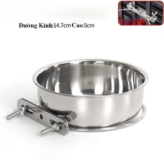  Bát Ăn Inox 304 Nhỏ Bát Ăn Cho Chồn Hương Khay Ăn Chó Máng Ăn Cho Mèo Bát Ăn Cho Cầy Hương Bát Ăn Cho Chồn Hương 