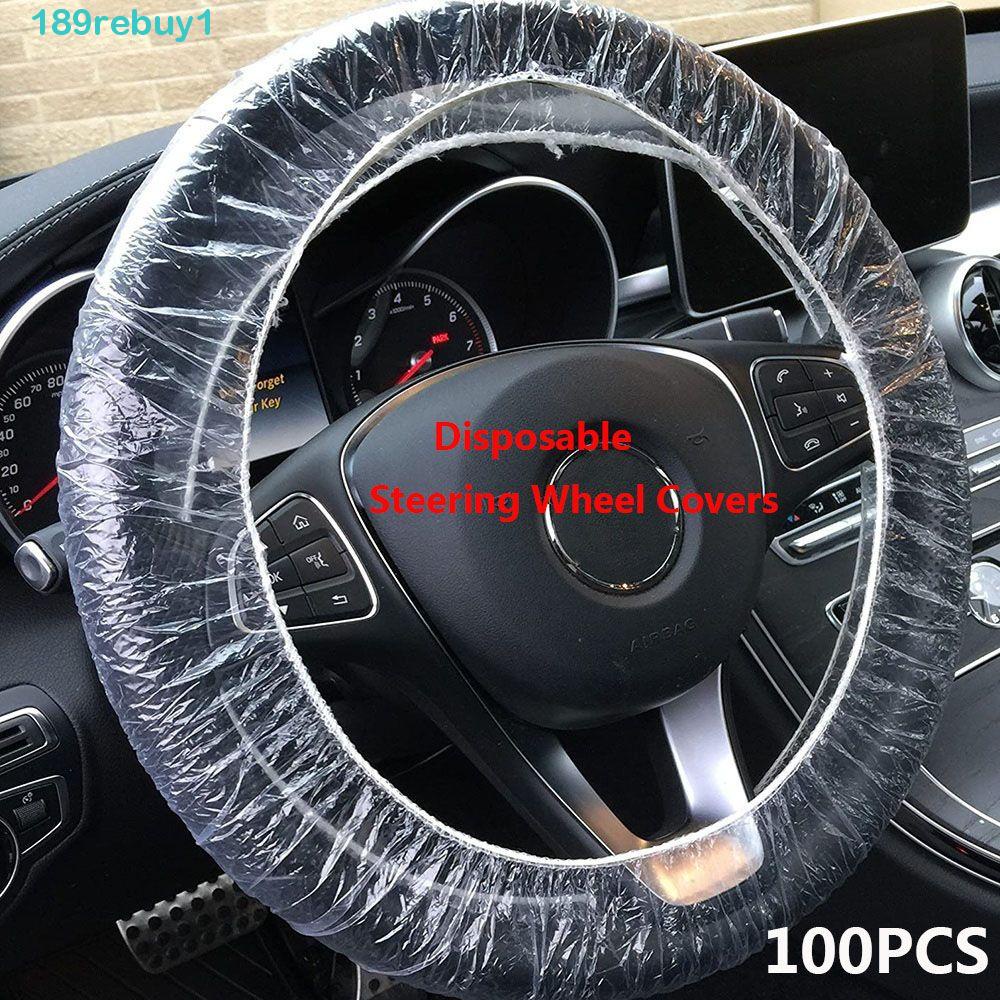 Vỏ Bọc Vô Lăng Xe Hơi Bằng Nhựa Trong Suốt Dùng 1 Lần Chất Lượng Cao