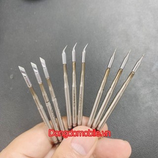 Mũi hàn jbc c210 zin đóng lại đầu - mũi cong | mũi dao | mũi thẳng