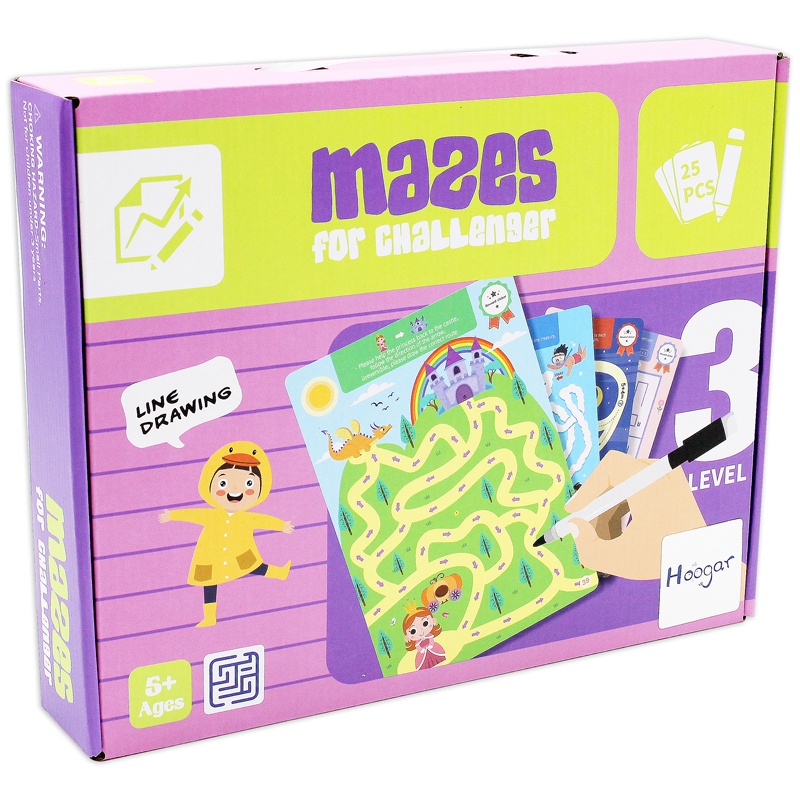 Đồ Chơi Thử Thách Vượt Mê Cung - Cấp Độ 3 - Hoogar PAB042-3