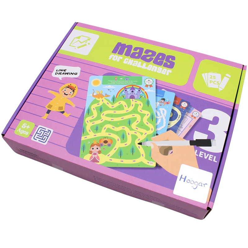 Đồ Chơi Thử Thách Vượt Mê Cung - Cấp Độ 3 - Hoogar PAB042-3
