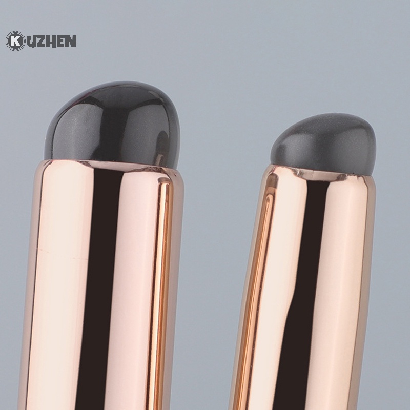 Kuzhen Cọ Trang Điểm Môi Đầu Tròn Bằng Silicon Góc Nghiêng