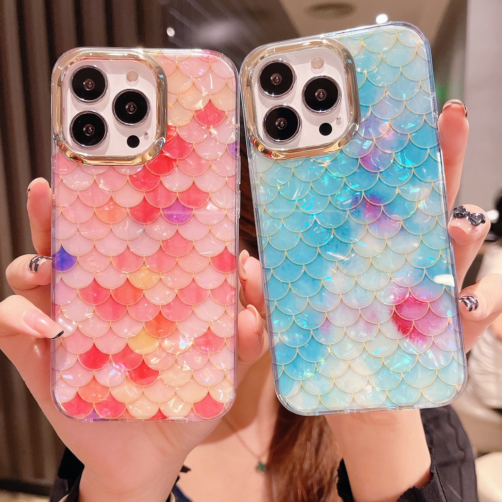 Ốp Điện Thoại Chống Rơi Họa Tiết Cẩm Thạch Cho iPhone 14 Pro Max 14 13 Pro Max 12 Pro Max 12 Pro 11 Max