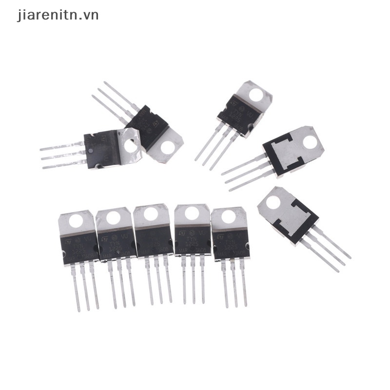 Jiarenitn 10 cái tyn1225 25a 1200v unidirec tional thyristor triacs to-220 vn