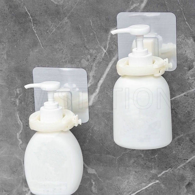 Giá Đỡ Chai Gel Rửa Tay Gắn Tường Nhà Tắm Không Cần Đóng Đinh Chống Thấm Nước Tiện Dụng