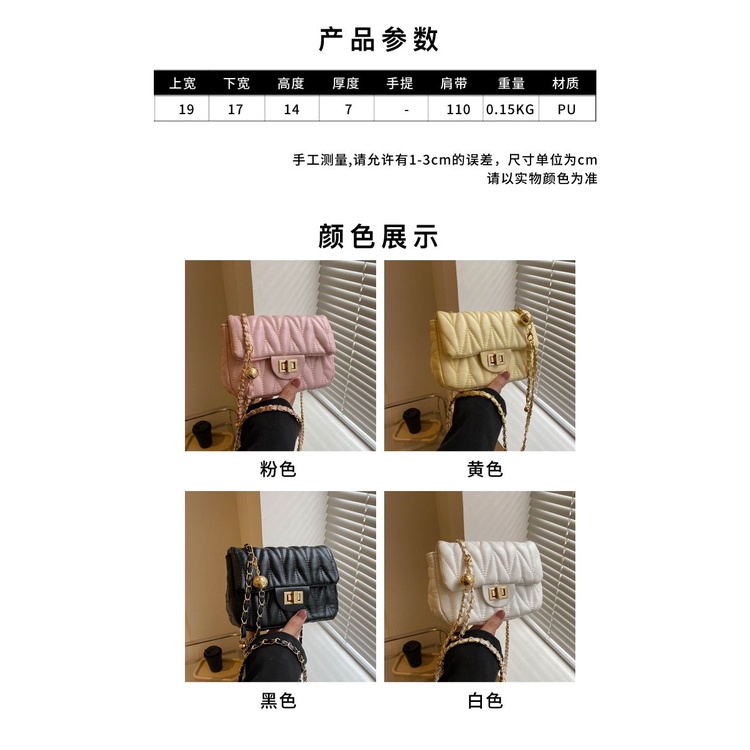 Túi Đeo Chéo Hình Vuông Màu Hồng Thời Trang 2023 Dành Cho Nữ