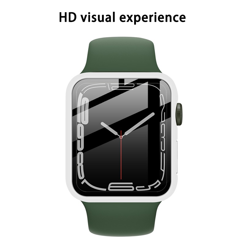 Miếng Dán Bảo Vệ Màn Hình HD Bằng PC Cứng Cho Apple watch Series 8 7 SE 6 5 4 3 Ultra iwatch 40mm 44mm 41mm 45mm
