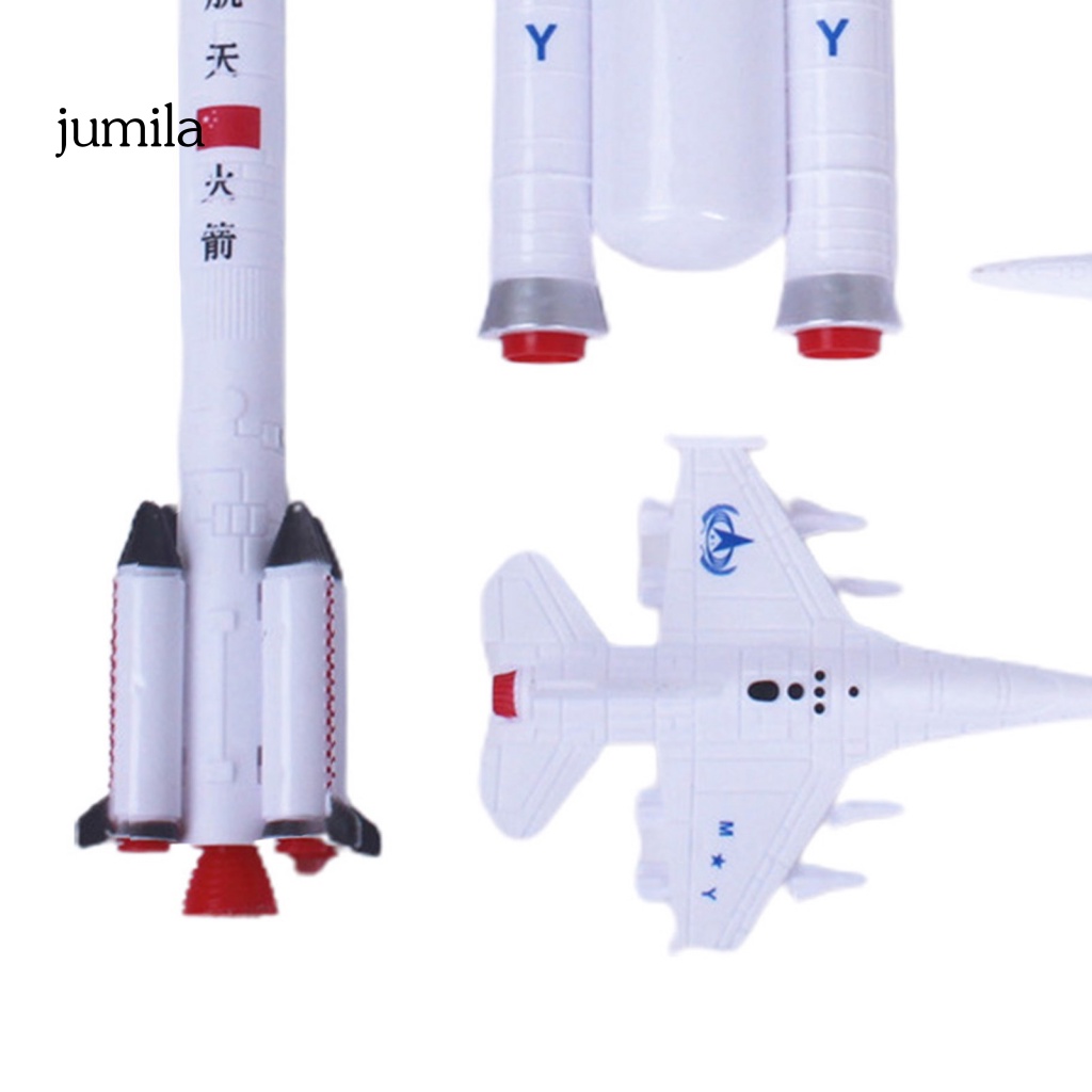 Set 7 Mô Hình Tàu Con Thoi Bằng Nhựa ABS Dành Cho Bé