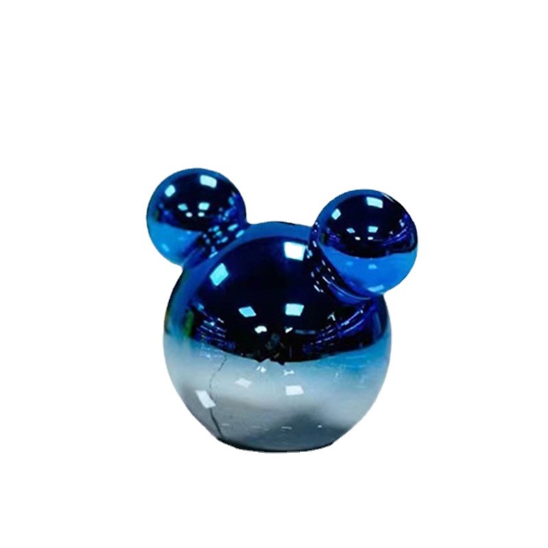 Mới Mini Gradient Gấu Bạo Lực Loa Bluetooth Hoạt Hình Sáng Tạo Món Quà Trang Trí Nhỏ Dễ Thương