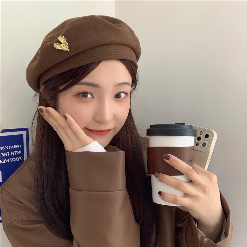 Nón Beret Họa Sĩ Thời Trang Hàn Quốc 2023 Cho Nữ