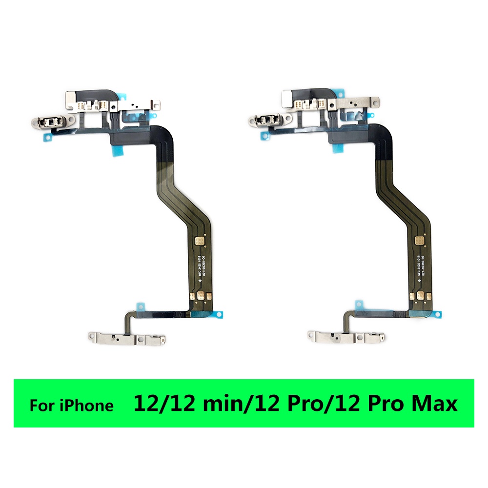 Mới Dây Cáp Sửa Chữa Nút Nguồn / Tắt Cho IPhone 11 12 Pro Max 12