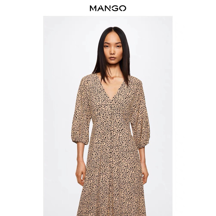 Đầm Beo Nâu M.a.n.g.o