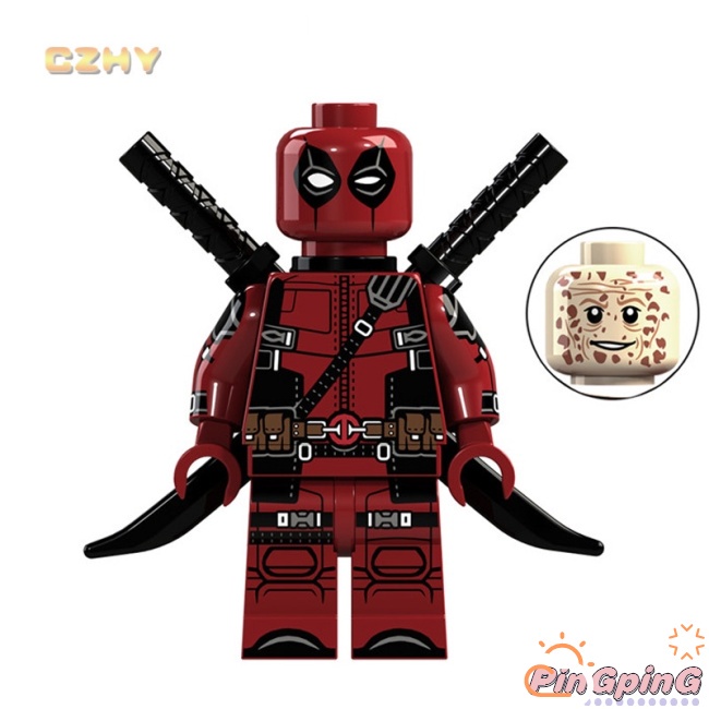 Mô Hình Đồ Chơi Nhân Vật Deadpool Màu Hồng