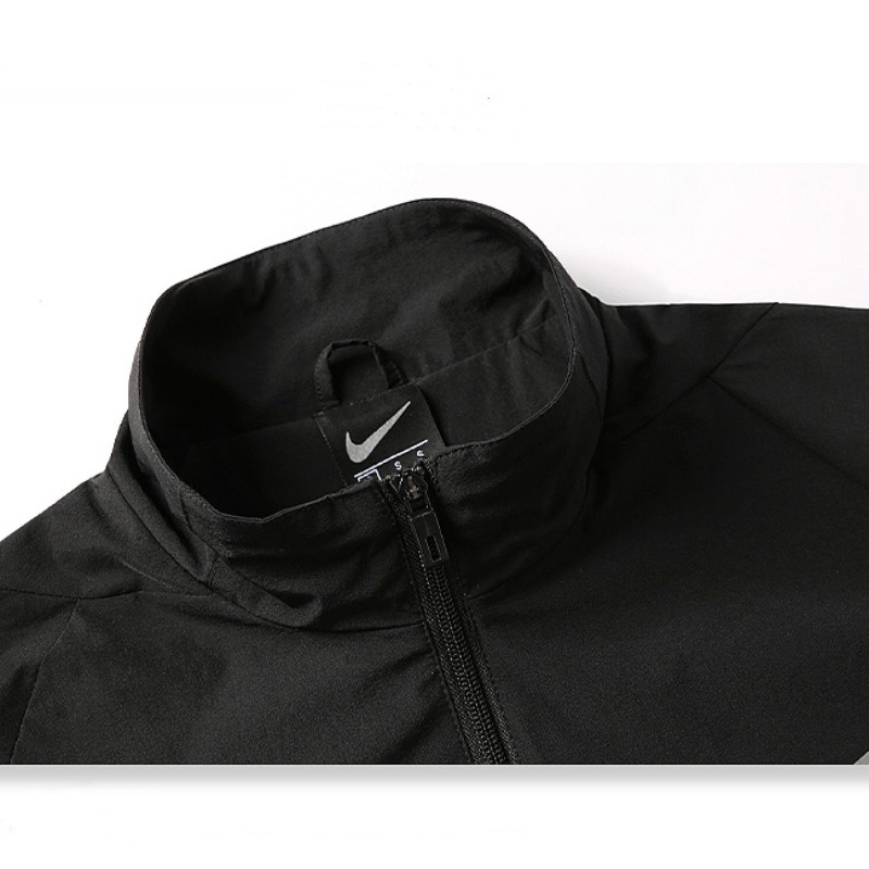 Áo Khoác Thể Thao Nike 100% Chính Hãng Chống Gió Thoải Mái Cho Nam