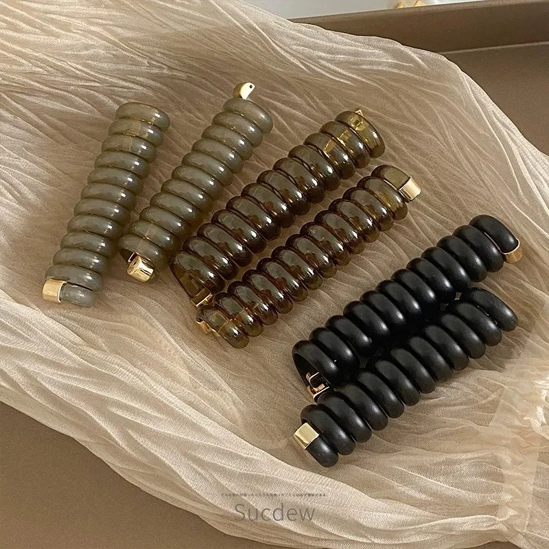 Dây buộc tóc lò xo Dây Buộc Tóc Cao Su Co Giãn Hình Hoa Hướng Dương Phong Cách Mới Cho Nữ