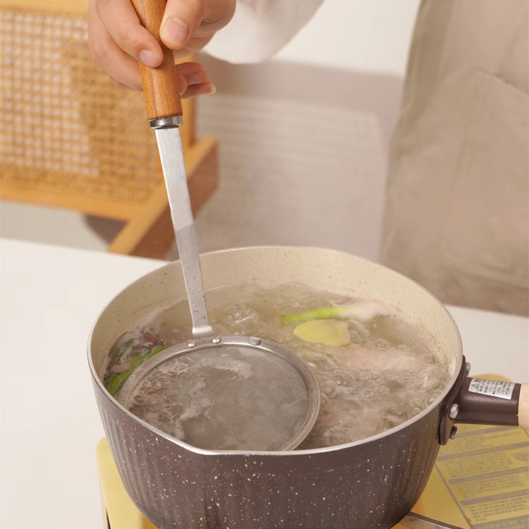 HERA Muỗng Lưới Lọc Dầu Bằng Thép Không Gỉ Tiện Dụng