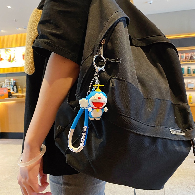 Móc Khóa Hình Máy Ảnh Doraemon Đáng Yêu