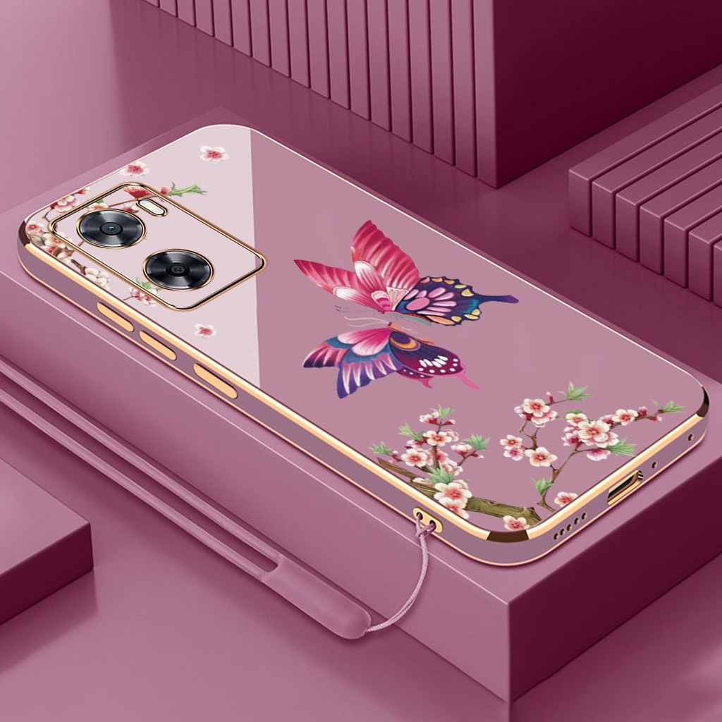 ốp lưng oppo a57 4g 2022 oppo a77s ốp lưng điện thoại oppo a77 5g 2022 mạ ốp lưng silicon viền thẳng