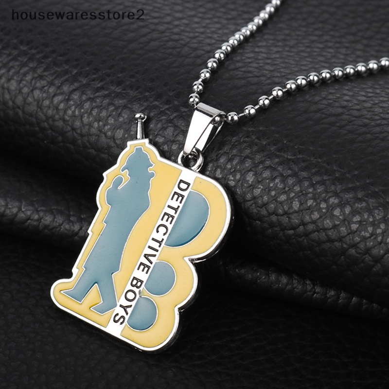 Detective conan keychain hình mặt dây chuyền keychain treo xe phụ kiện chủ boutique