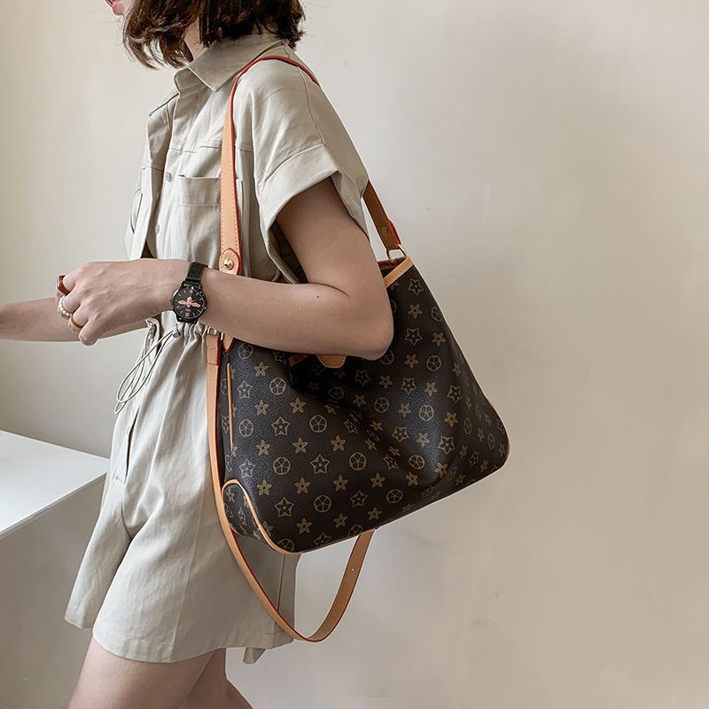 M9-Bag women's high-end western style messenger bag túi tote dung tích lớn túi đeo vai xách tay