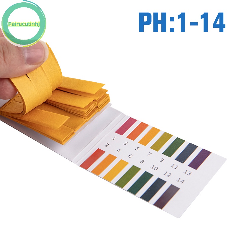 Pairhj 80 strips / pack ph test strips full ph meter ph controller 1-14st indicator litmus tester paper water soilsg kit factory vn