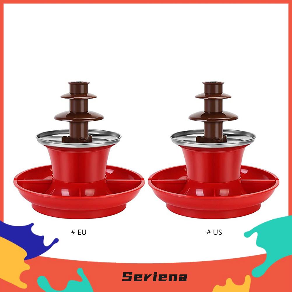 Máy làm nóng sô cô la 3 lớp 3 lớp diy handmade 35w cho tiệc sinh nhật đám cưới