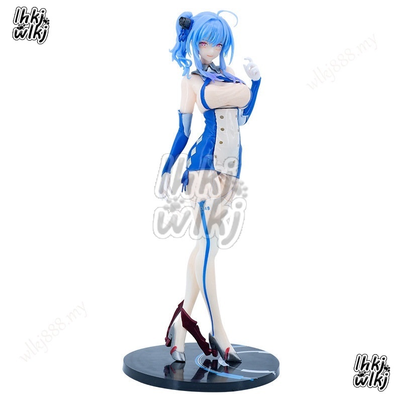 Hình hành động 26 cm uss st louis azur lane váy dạ hội cởi trang trí phòng không có hộp mô hình búp bê