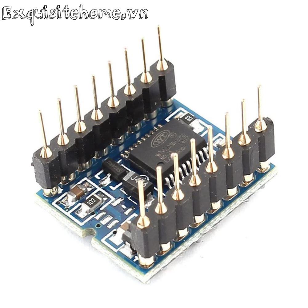 Wtv020-sd voice module hỗ trợ thẻ nhớ 32m-1gb mini sd card mp3 sound module
