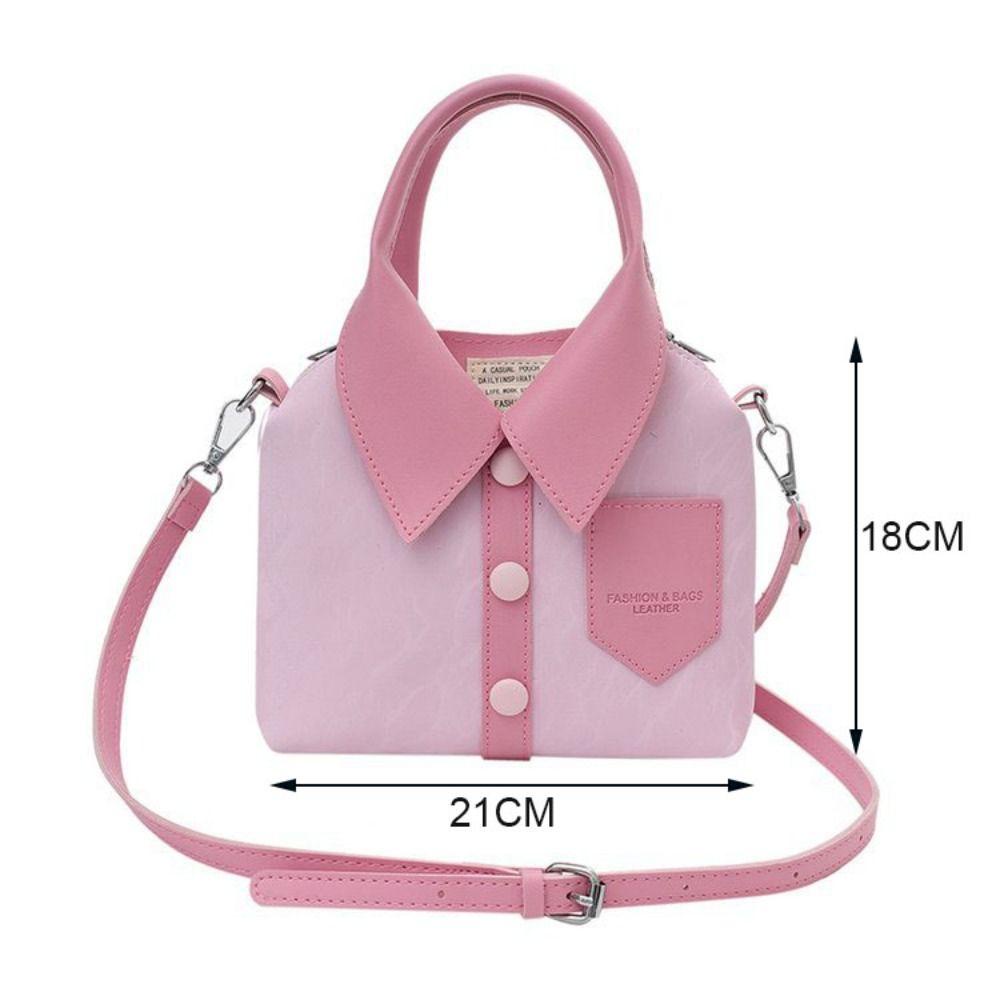 Kent1 shoulder bag, clothes shape high-capacity crossbody bag, fashion purses túi xách nữ da pu