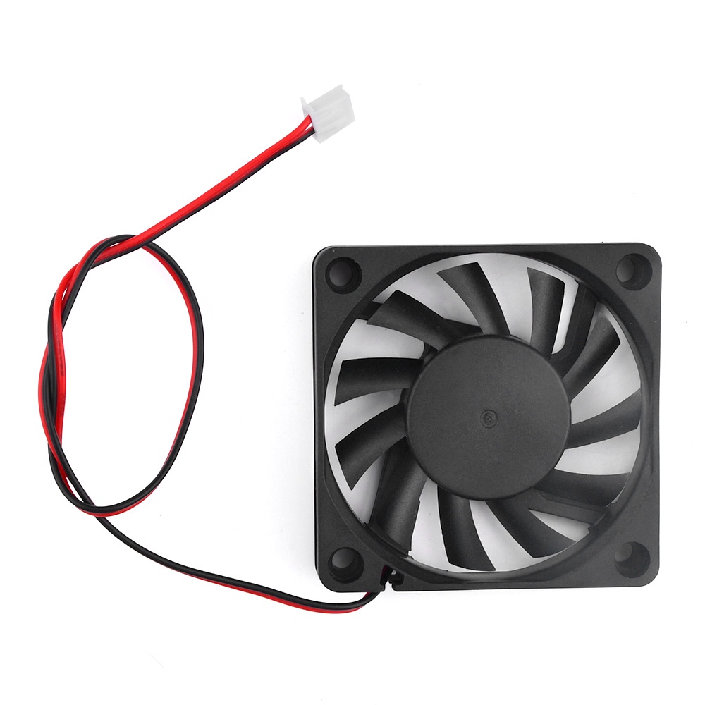 Quạt làm mát RIRIHI DC6010 5V/12V/24V 60x60x10mm không chổi than thay thế 60mm DIY PC máy tính