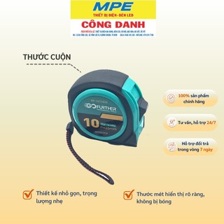 Thước cuộn, thước kéo 2 mặt go further 5m, 7.5m, 10m