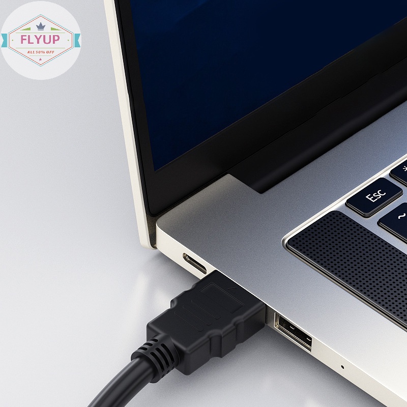 Flyup 1080p hdmi splitter adapter cable 2 dual port y splitter 1 in 2 out hdmi male to hdmi female 1 to 2 way for hdmi hd led lcd tv ps3 vn