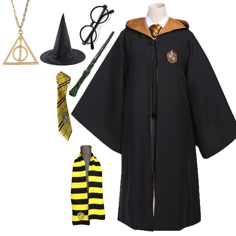 7 chiếc gry magic school magic robe nhập vai trang phục áo choàng cape set party