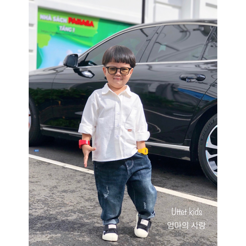 QUẦN JEAN MỀM VÀ CO GIAN DÁNG BAGGY DÀNH CHO BÉ GÁI VÀ BÉ TRAI