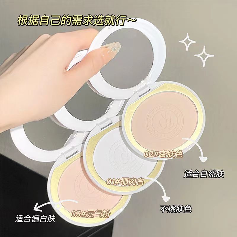 Phấn Phủ Dạng Nén Che Khuyết Điểm Kiểm Soát Dầu Làm Sáng Da Tự Nhiên Lâu Trôi Không Thấm Nước