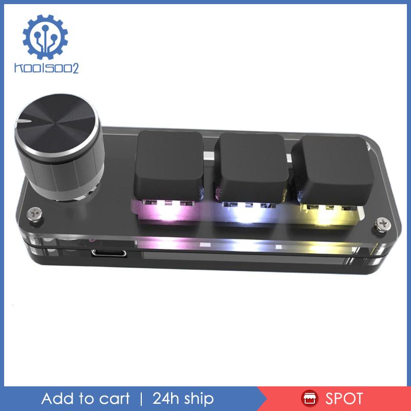 Bộ phận nâng cấp bàn phím bàn phím tiêu chuẩn rgb với núm lập trình osu vẽ chơi game