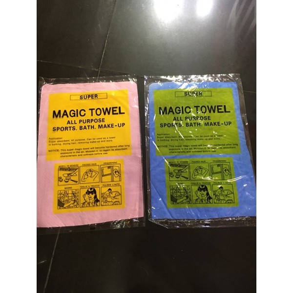 Khăn Tắm Siêu Thấm Cho Chó Mèo Magic Towel, Thấm Hút Nhanh