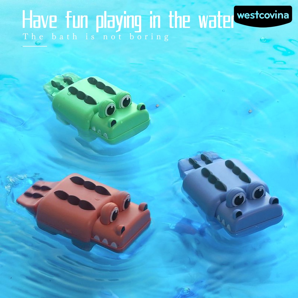 [COD]♋Đồ Chơi Lên Dây Cót Hình Cá Sấu Hoạt Hình Dễ Thương